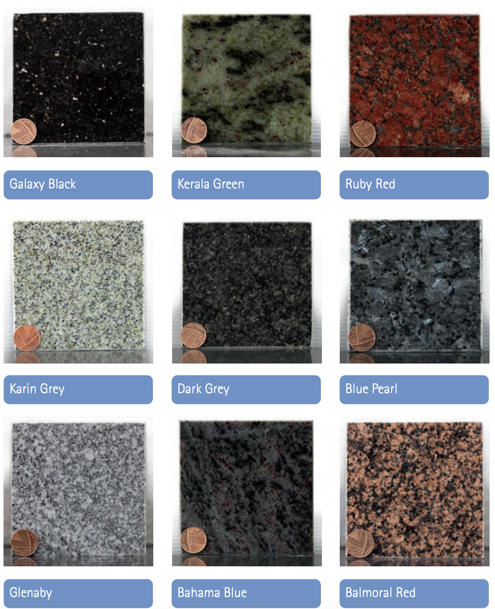 Granite Varieties